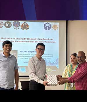 Invited talk by Prof. Wei-Song Hung