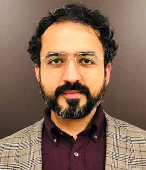 Dr. Karan Gulati, a visiting adjunct faculty member