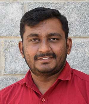 Dr. Upendranath, Postdoctoral fellow 