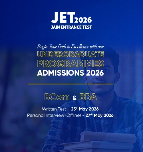 B.Com and BBA JET 2026