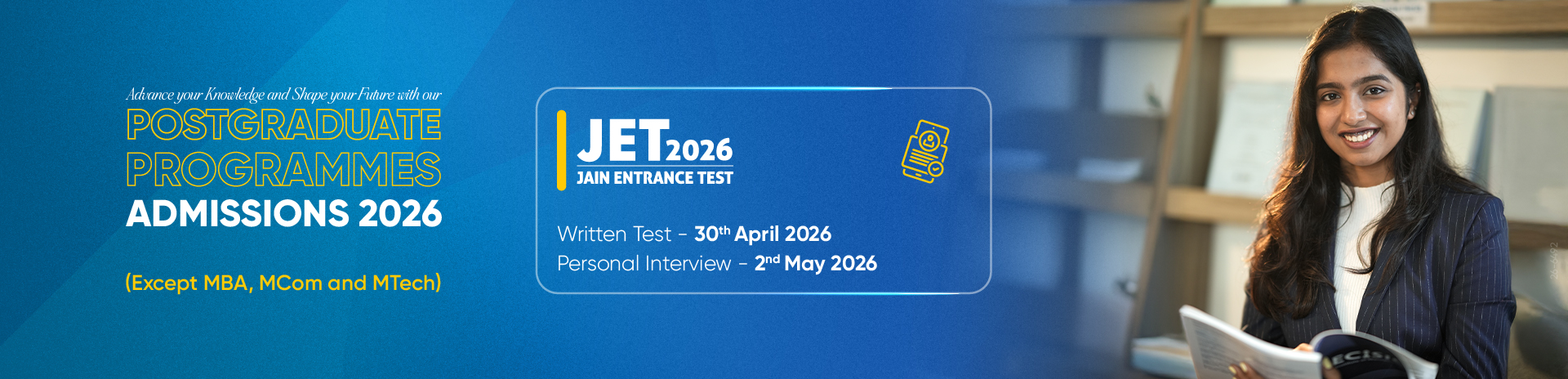 JET PG Admission 2026