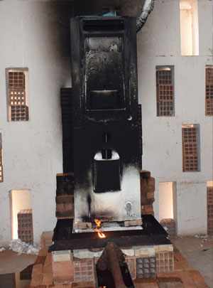 Ethanol dispensing machine fire study at FCRC, JAIN (Deemed-to-be University).