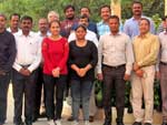 Group photo of participants in a workshop on Certified Fire Forensic Program (CFFP) at FCRC, JAIN (Deemed-to-be University).