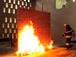 Workshops Fire testing is under process at FCRC, JAIN (Deemed-to-be University)