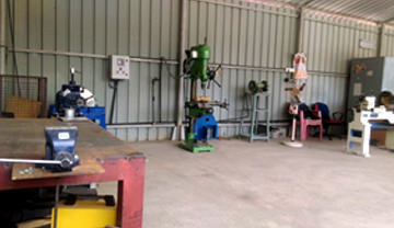 View of workshops at FCRC, JAIN (Deemed-to-be University)