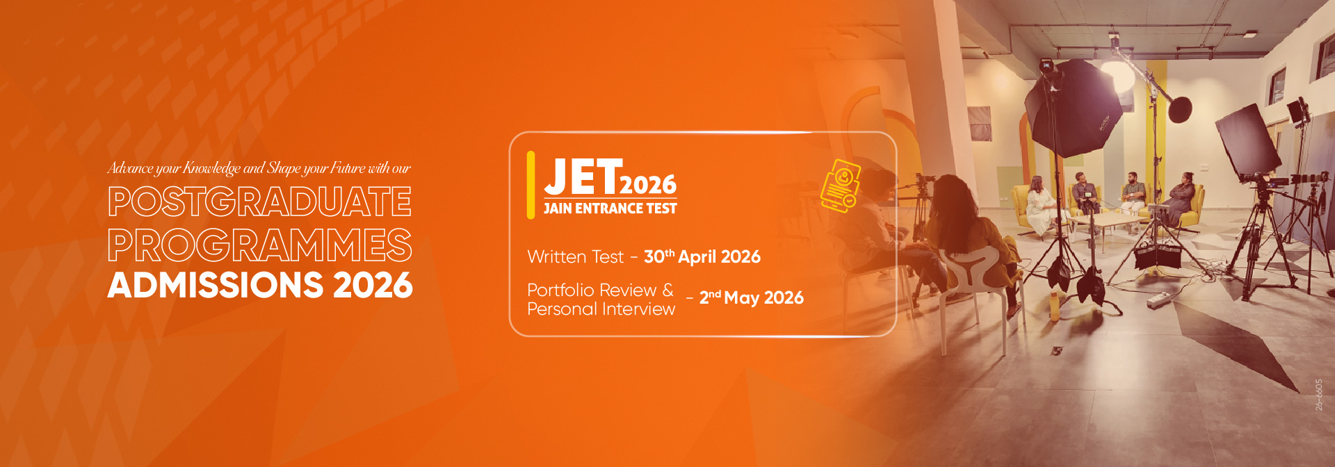 PG Programmes Admissions - SDMCA, JAIN (Deemed-to-be University)