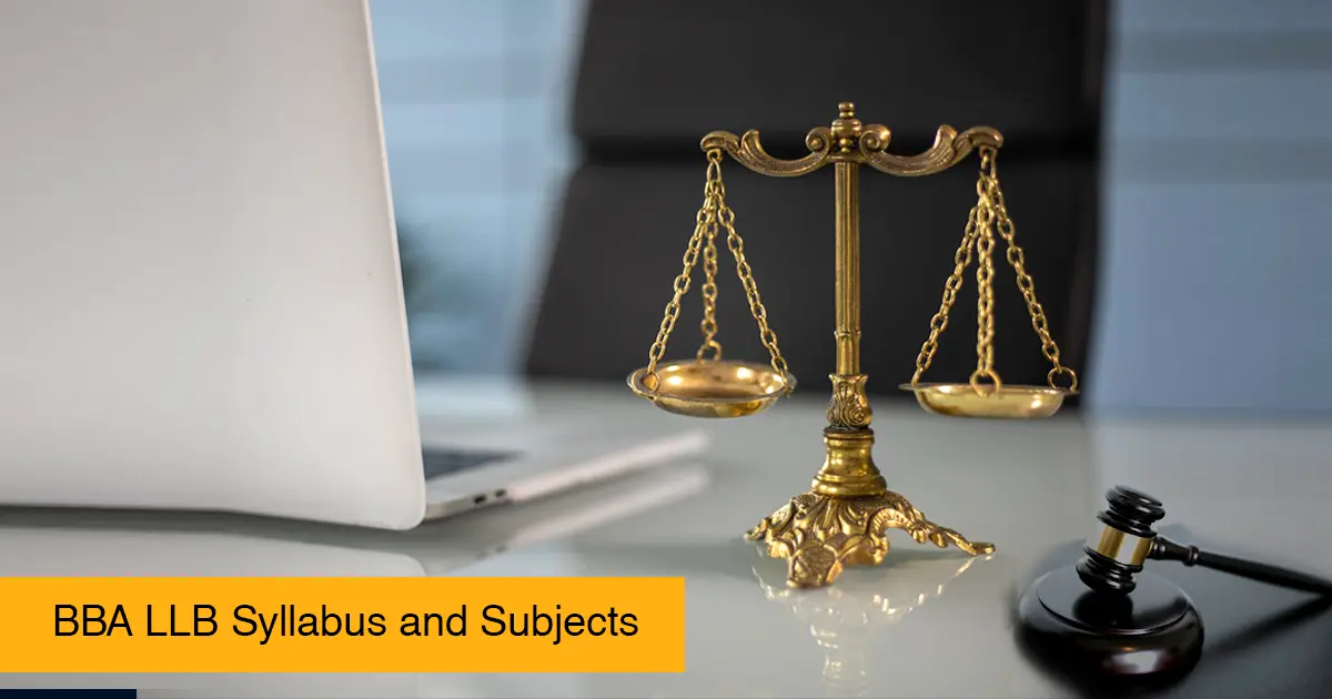 BBA LLB Syllabus and Subjects