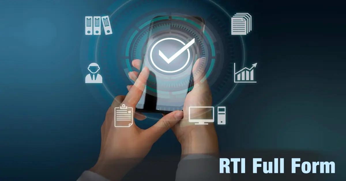RTI Full Form
