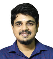 Prof. Vasanth Kumar G, Assistant Professor at IIAEM, JAIN (Deemed-to-be University), specializing in Aerodynamics, with research focus on PINN, boundary layers, and high-speed flows.