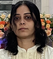 Dr. Nandini Robin Nadar, Associate Professor with 13+ years of experience, specializing in piezoelectric devices, smart materials, and self-healing materials. PhD from RVCE, IISc Bangalore.